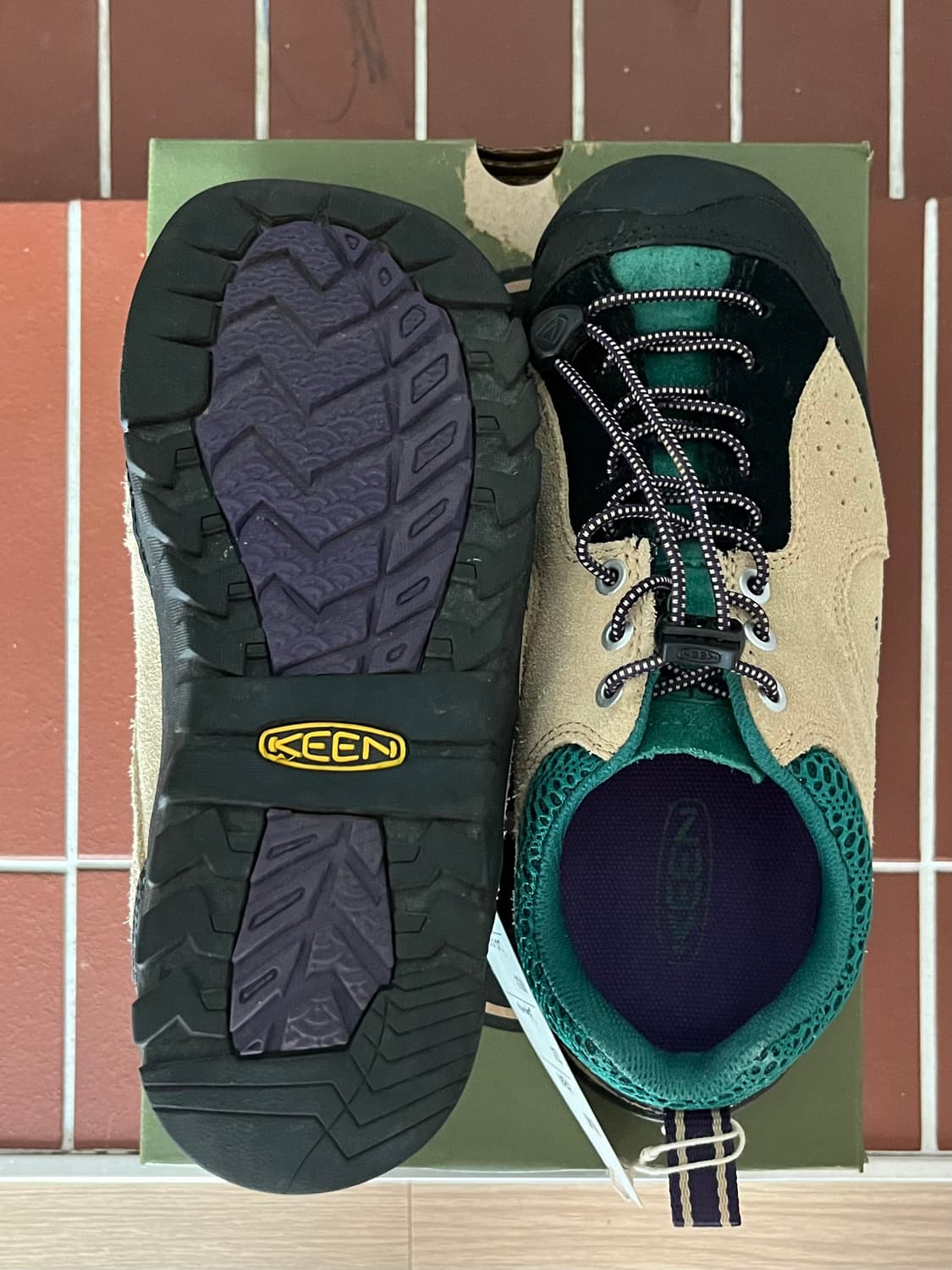 킨 재스퍼 락 스니커즈 토프 에버그린 240 상품이미지4