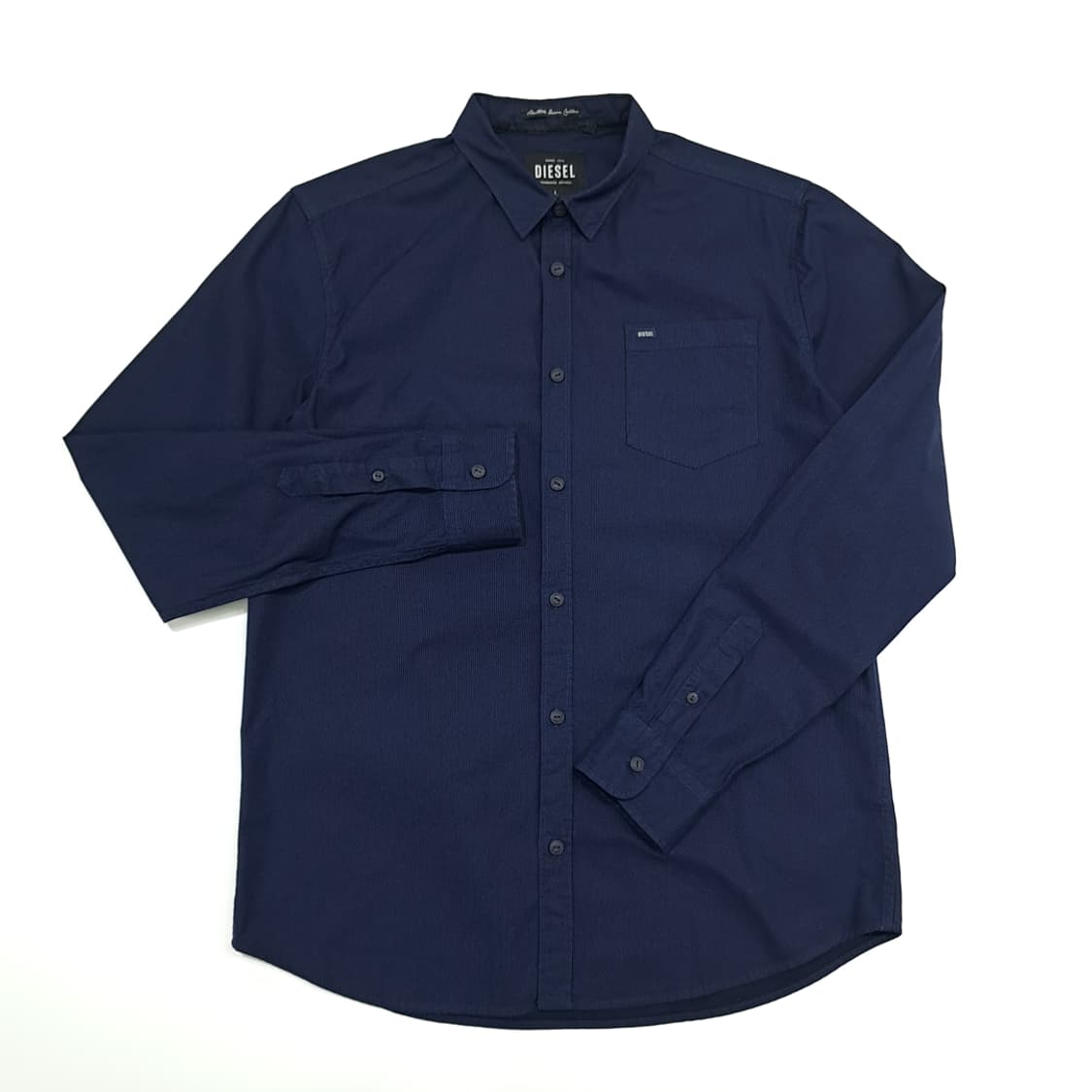 CN926 L 디젤 다크네이비 도트 긴팔 셔츠 남방 상품이미지2