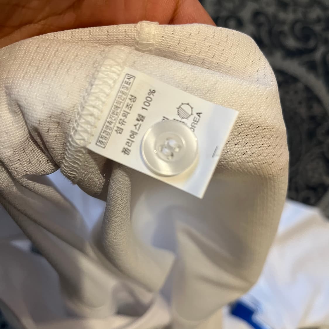 언더아머 삼성라이온즈 실착 유니폼/W2289 상품이미지6