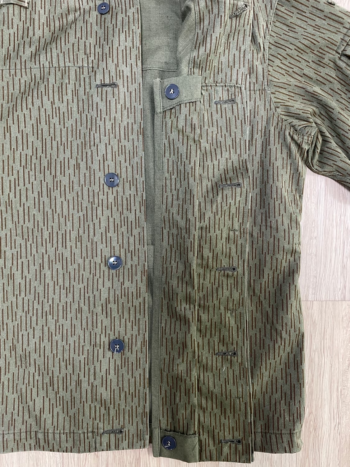 100) 50's 독일군 레인패턴 블루종 자켓 상품이미지7