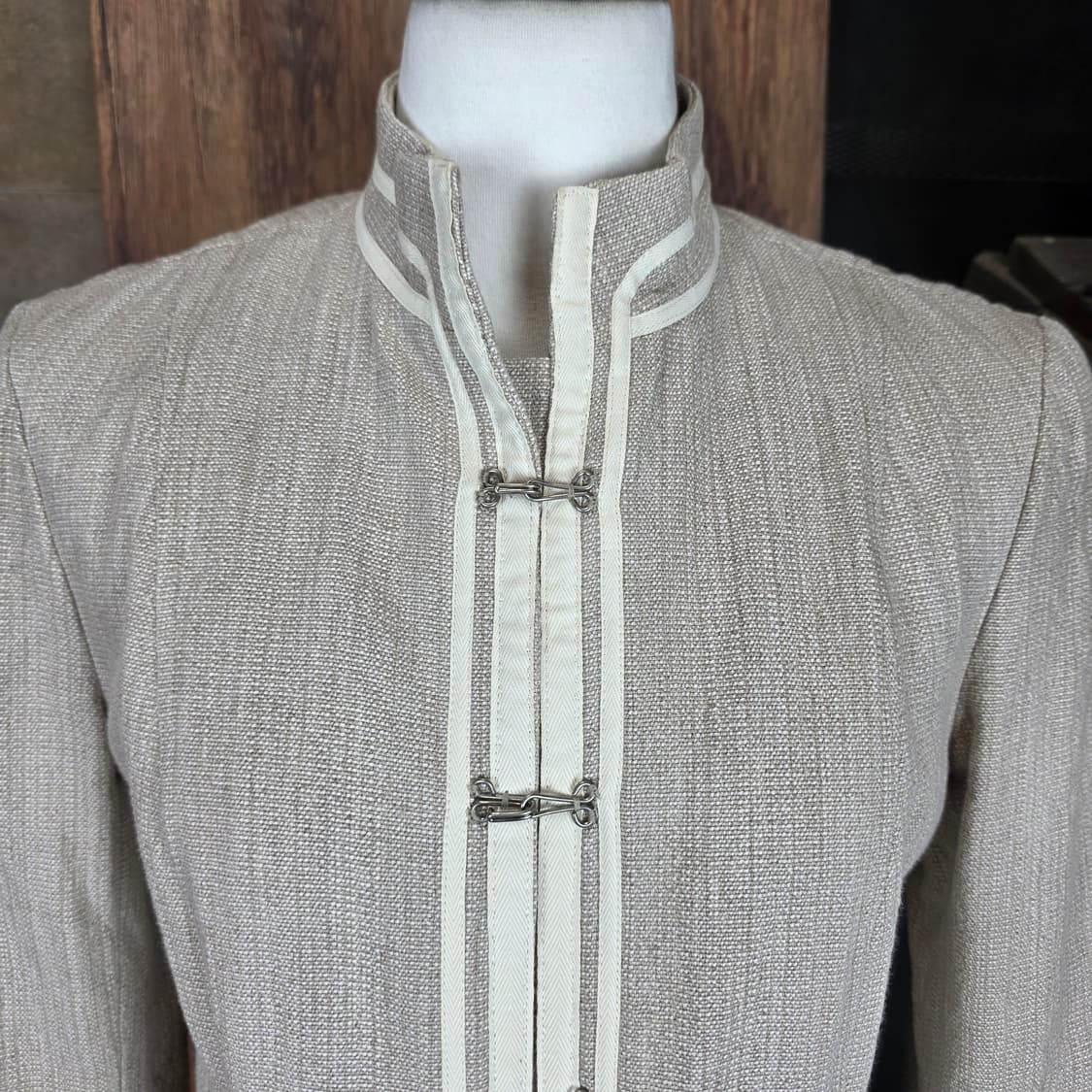 theory 린넨 오리엔탈 롱자켓 상품이미지3