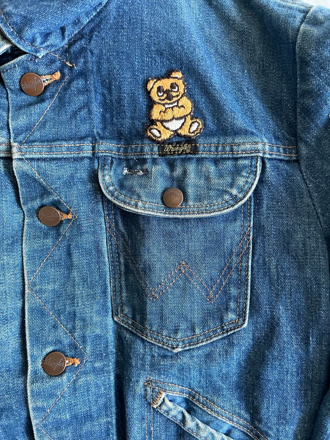 70‘s Wrangler 웨스턴 데님 자켓  상품이미지3