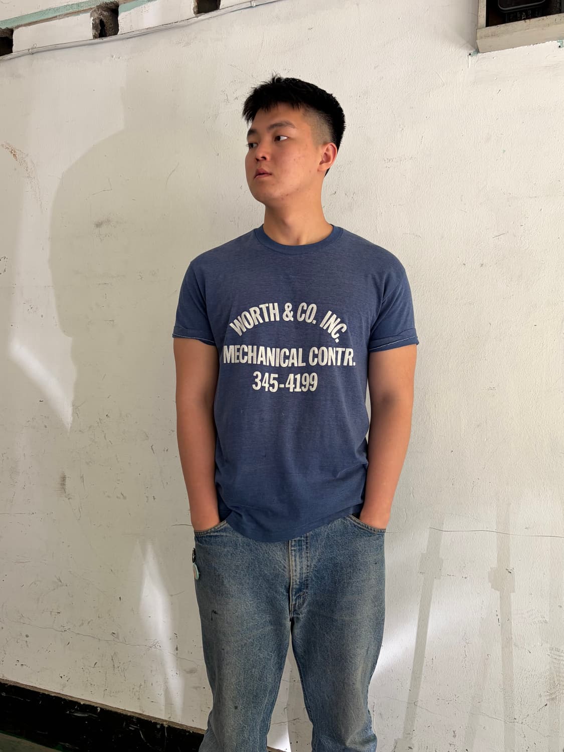 70‘s Worth & co.inc company wear T-shirt 상품이미지2