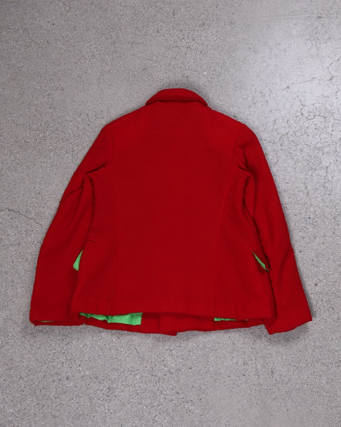 COMME des GARCONS FW96 Red Wool Jacket 상품이미지3