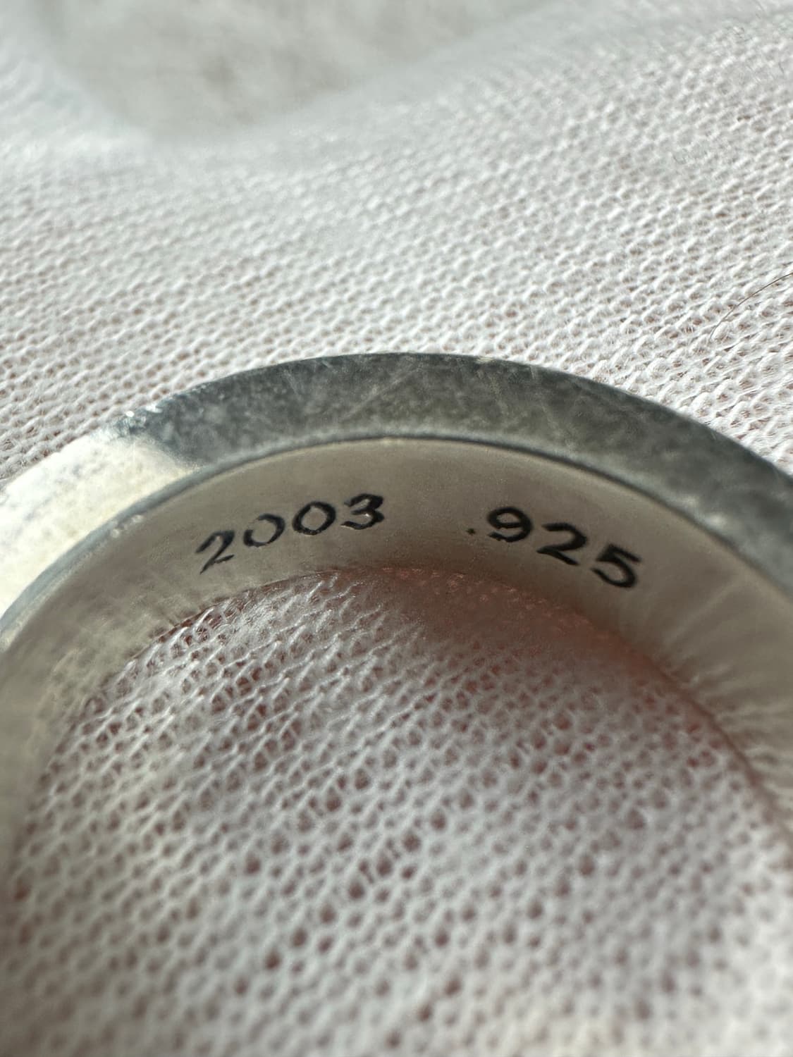 [US 7] 백화점판 정품 크롬하츠 포에버링 6mm 상품이미지8