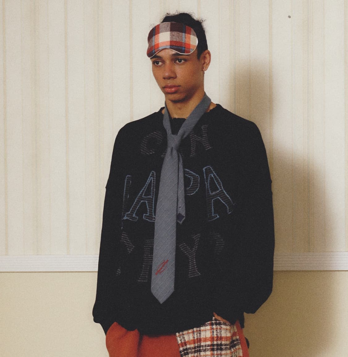 Logo stripe tie 상품이미지6