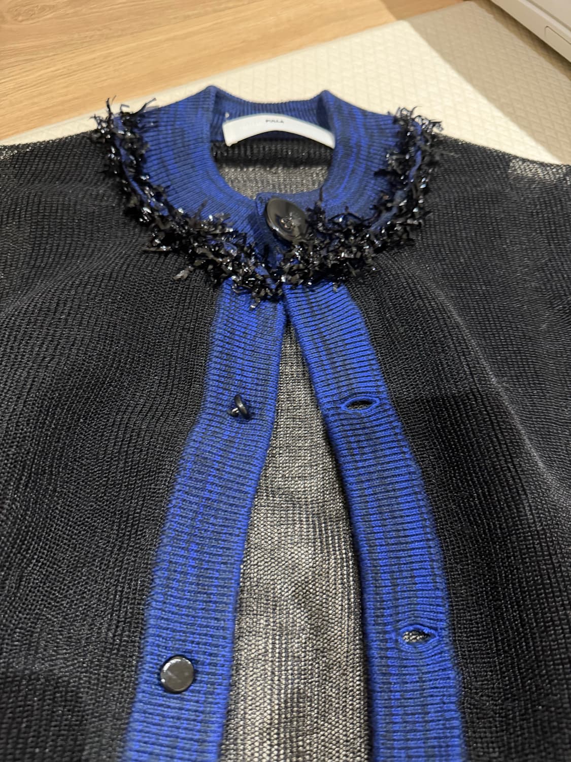 토가풀라 시스루 가디건 상품이미지2