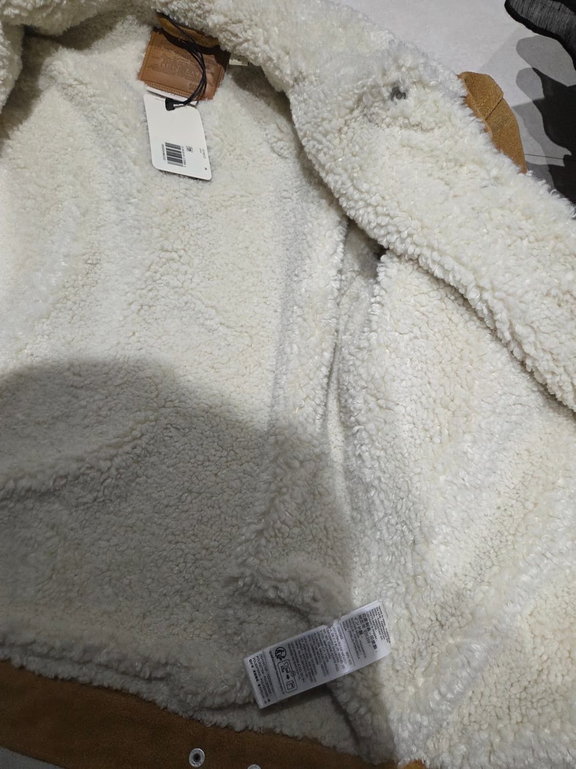 리바이스 스웨이드 시어링 쉐르파 자켓 상품이미지10