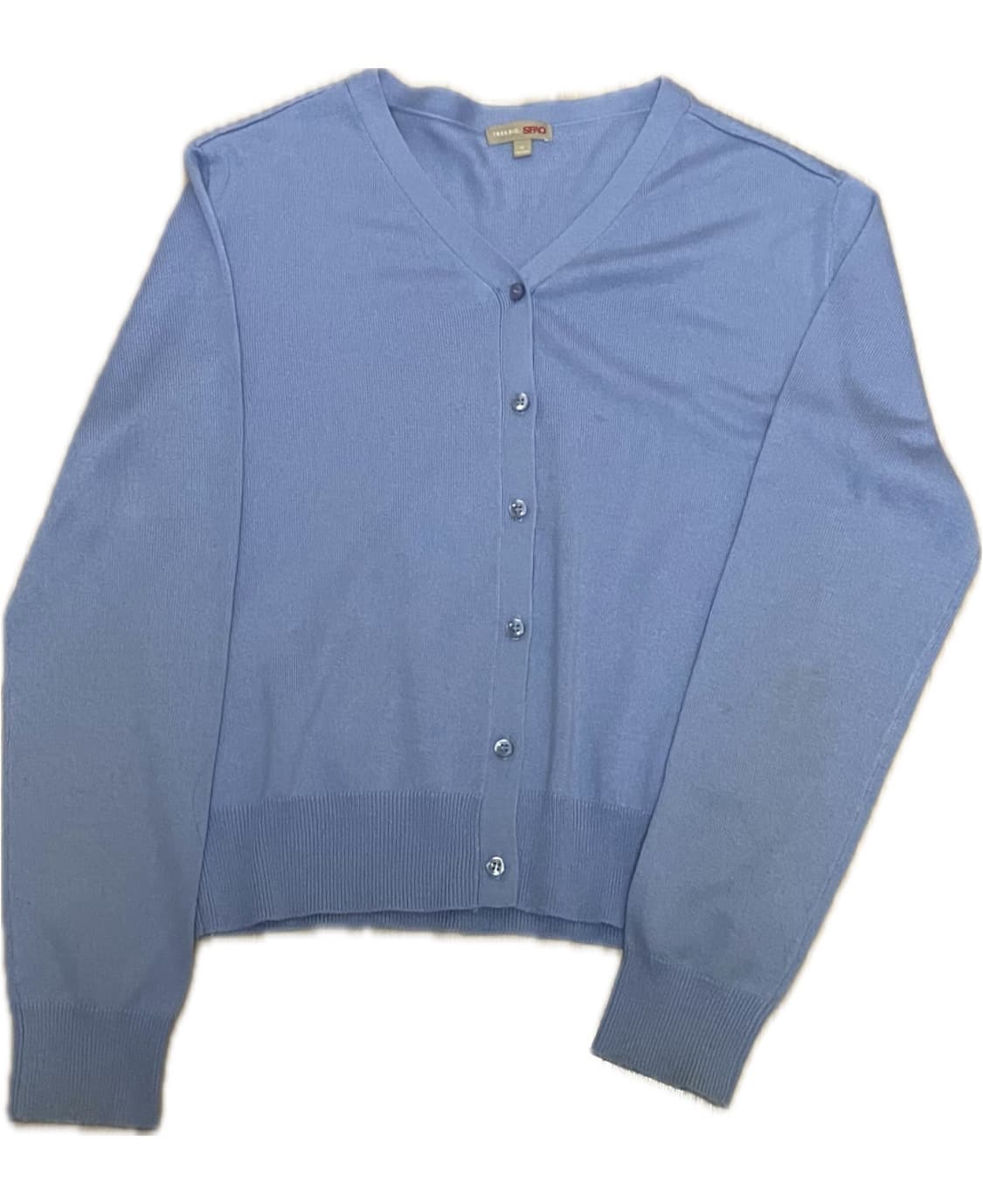 스파오 하늘색 여성 가디건 상품이미지1