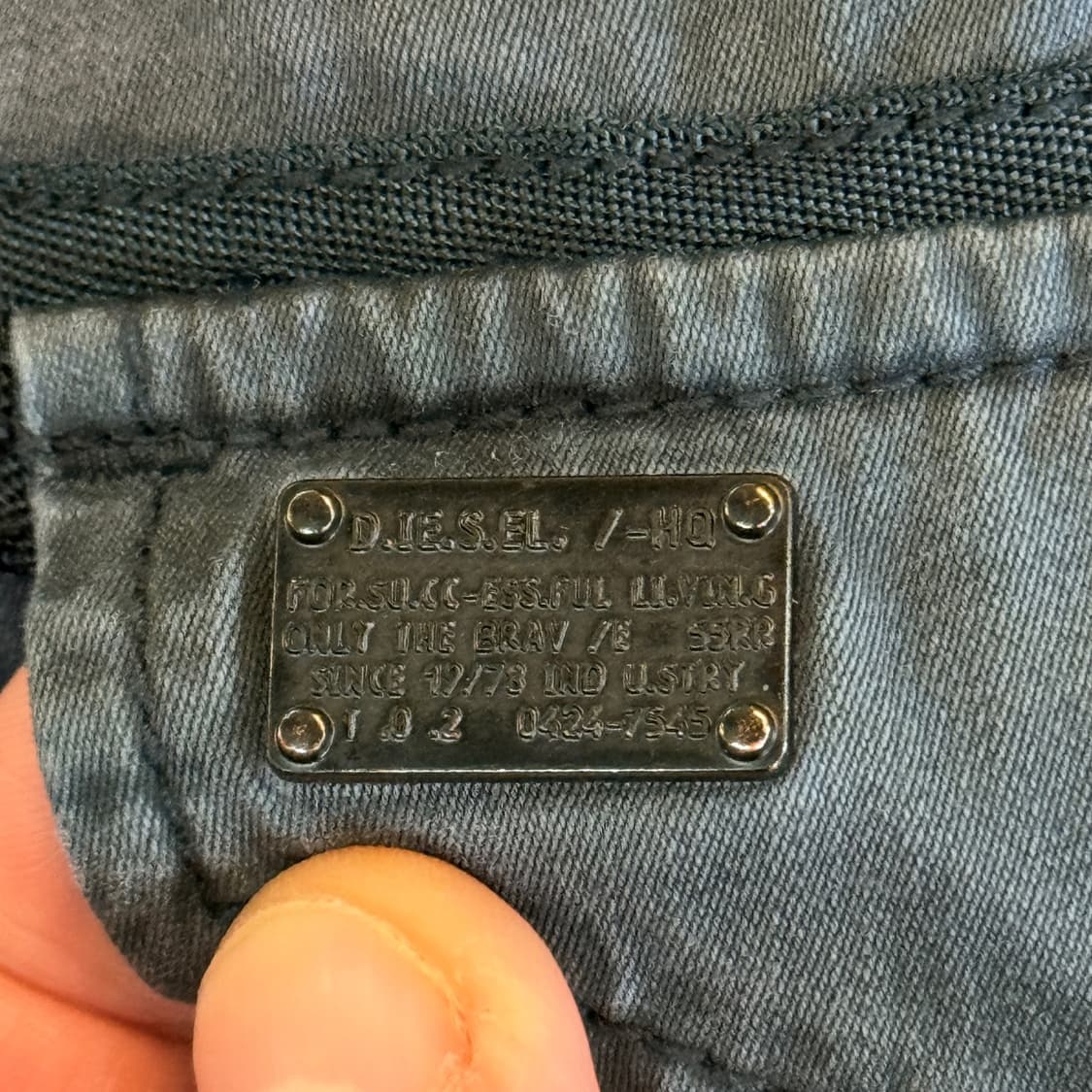 디젤 밀리터리 베이스 소매 라인 디테일 자켓 상품이미지4