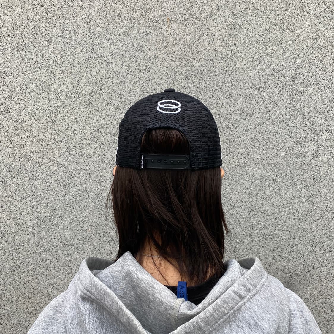 Peaches. x AOMG 'Globe' 메쉬 캡 (BK) 상품이미지3