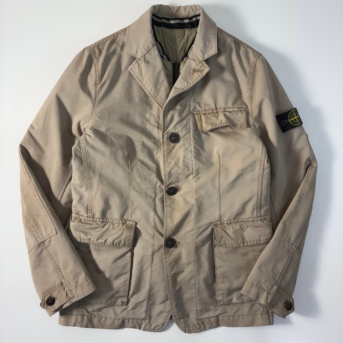 Stone island 스톤 아일랜드 90‘s 데이비드TC 쉘 와펜 블레 상품이미지1