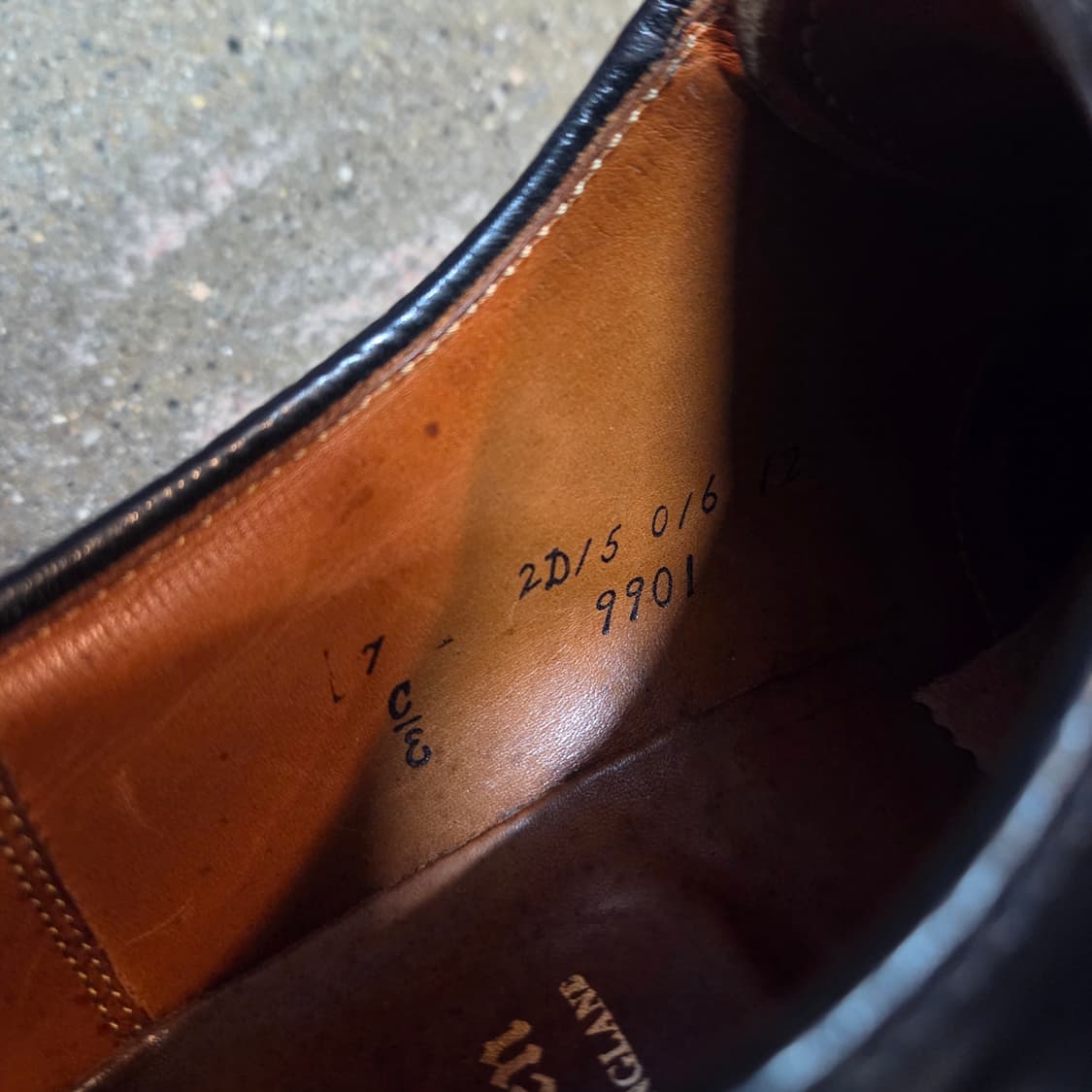 Alden 알든 9901 쉘 코도반 블랙 (7) 상품이미지8