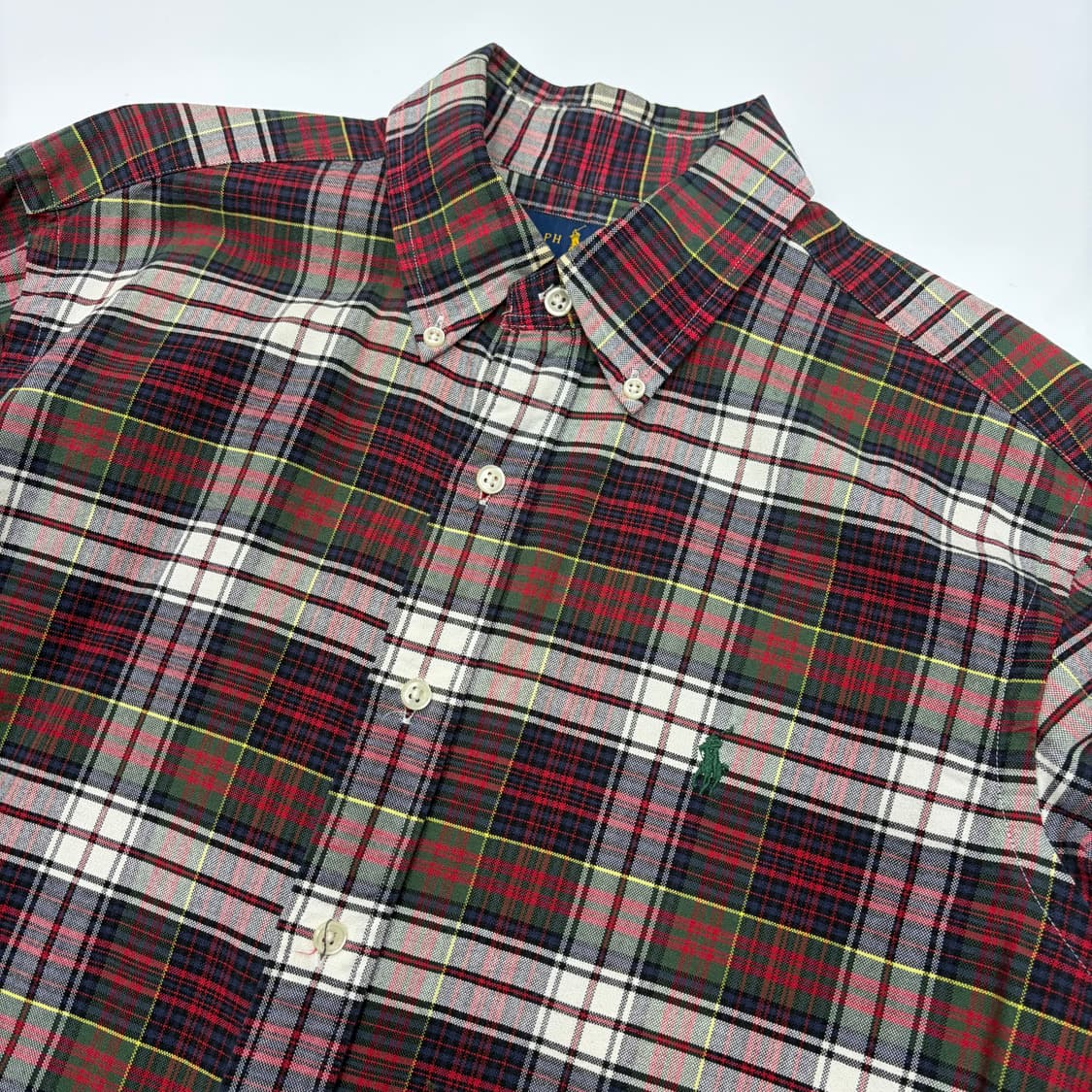 폴로랄프로렌 체크 셔츠 M  상품이미지2