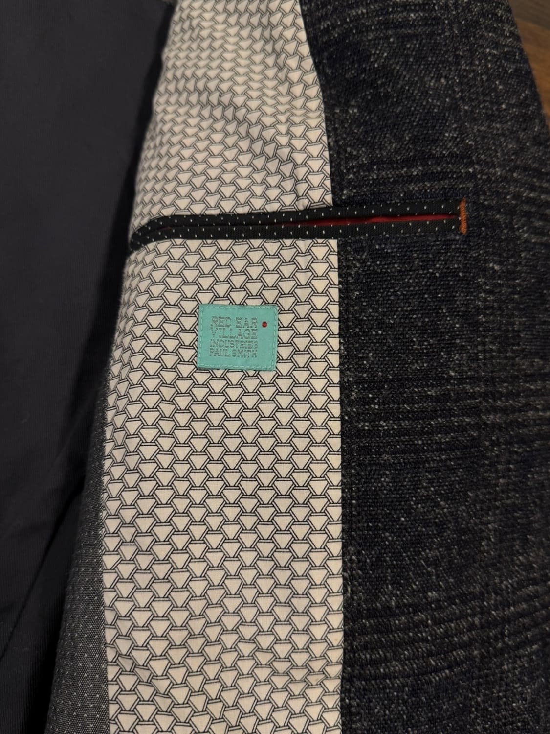 폴스미스 레드이어 트위드 자켓 슬림100 상품이미지8