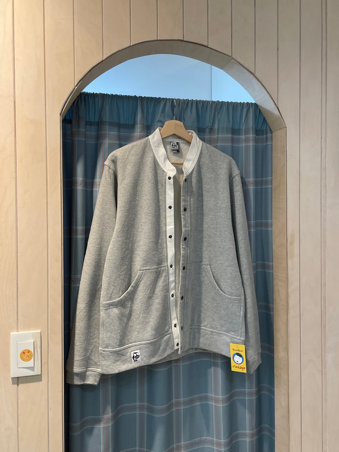 CHUMS 풀스냅 허리케인탑 스웨트셔츠 상품이미지5