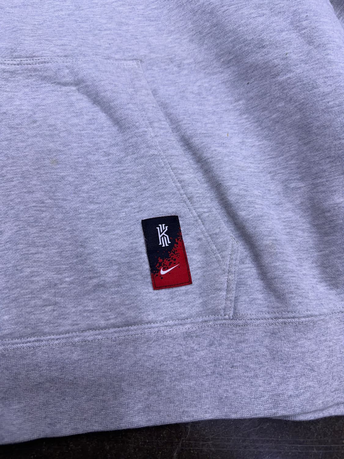 나이키 카이리 어빙 약기모 후드티 후디 그레이 XXXL 상품이미지7