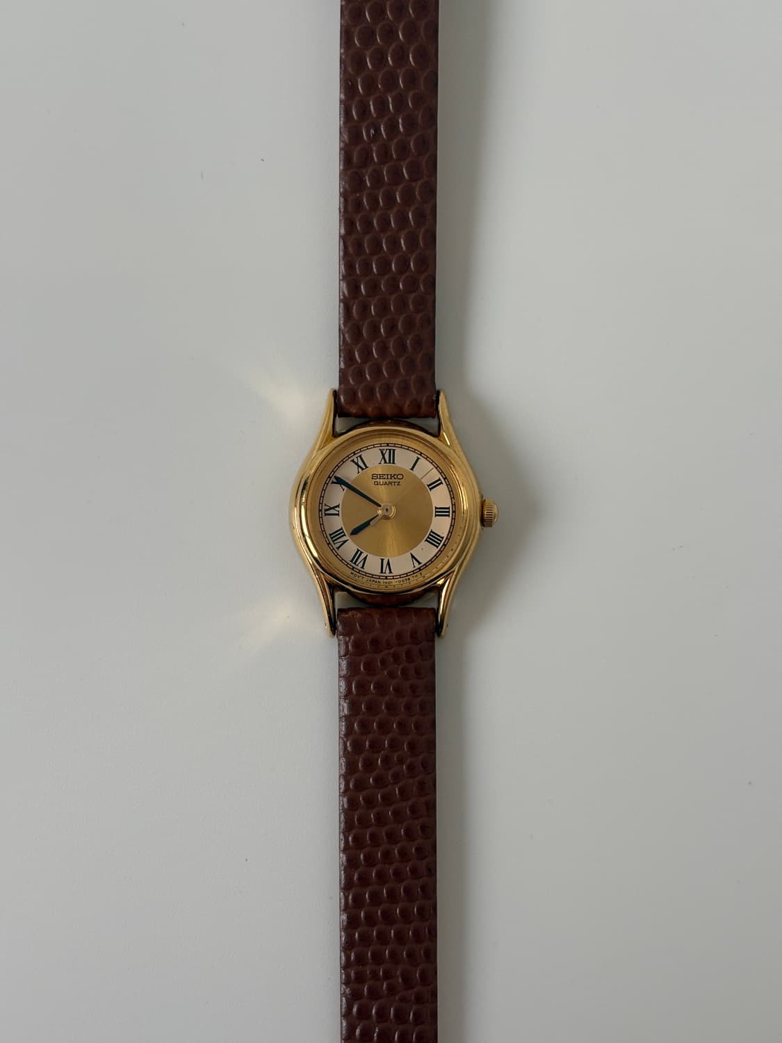 1990s Roman Index Gold Ladies Quartz 상품이미지3