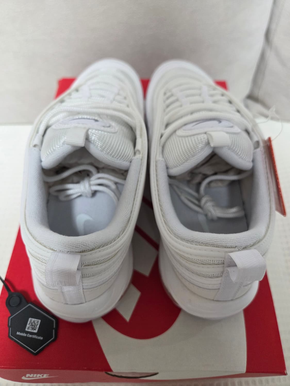 나이키 에어맥스 97 트리플 화이트 울프 그레이 [265,새상품] 상품이미지5