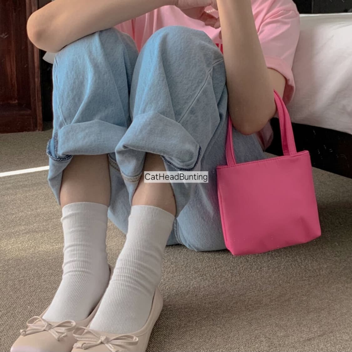 hai맛 새틴 미니백 상품이미지2