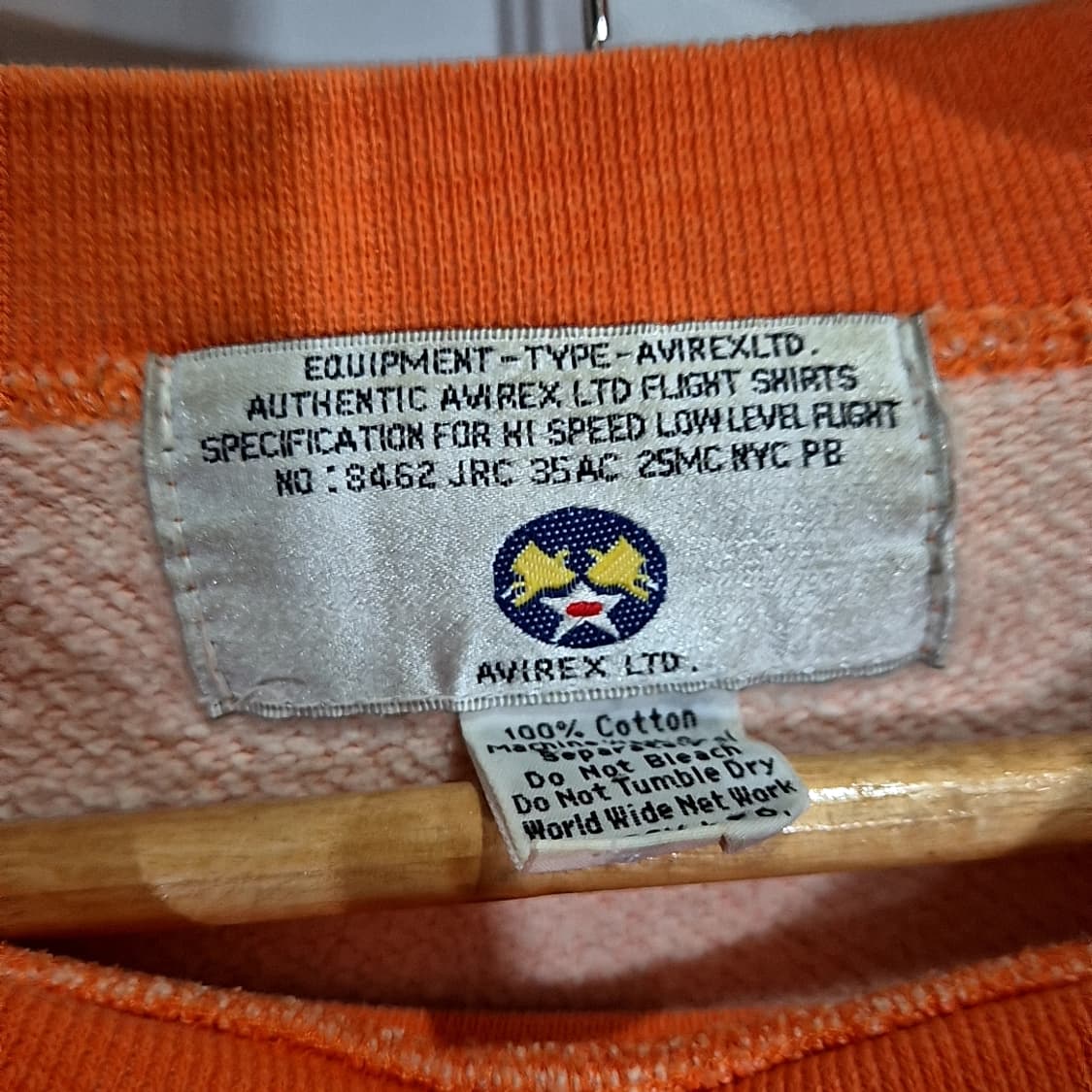 Avirex 아비렉스 빈티지 맨투맨 상품이미지3