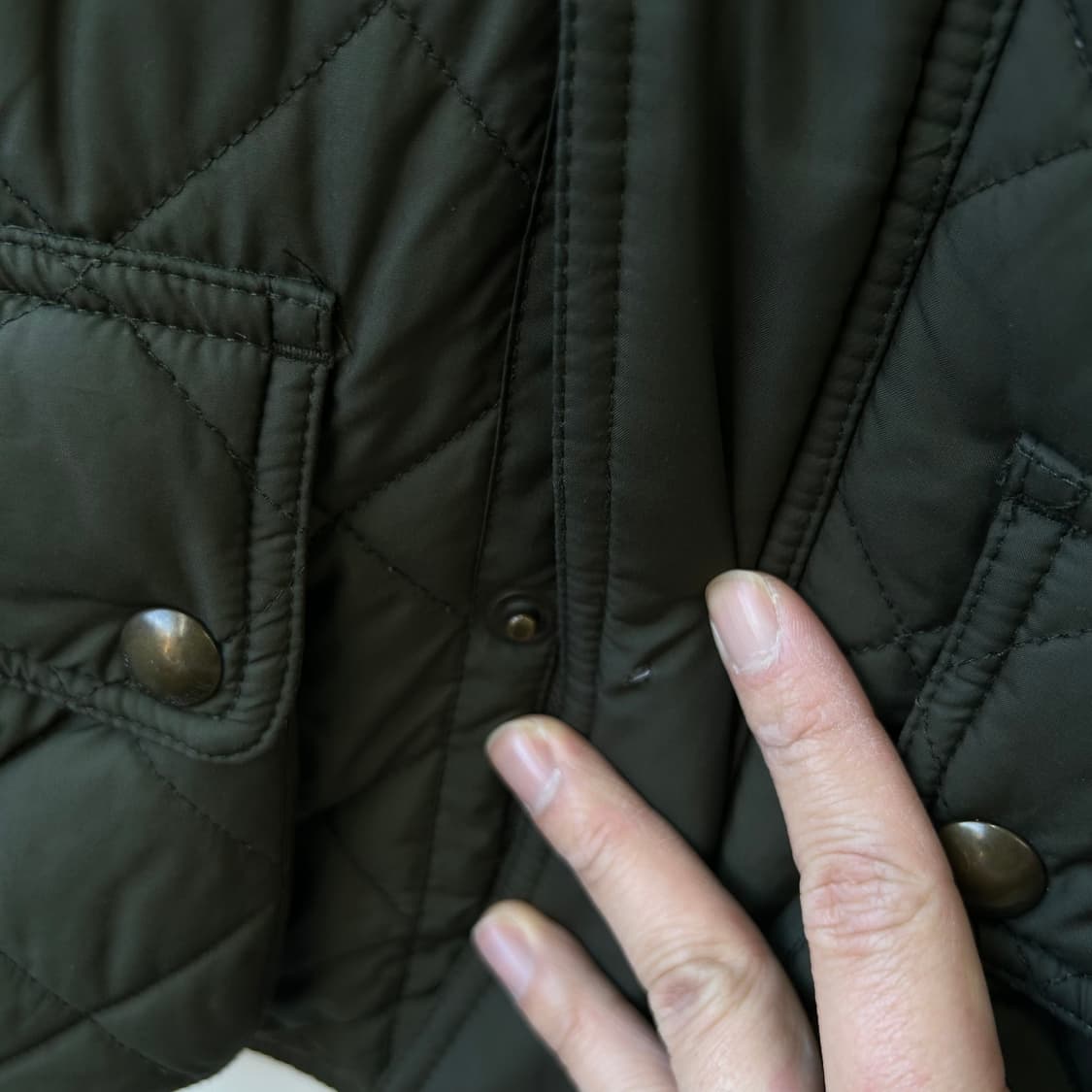 폴로 랄프로렌 카키 조끼 패딩 상품이미지4