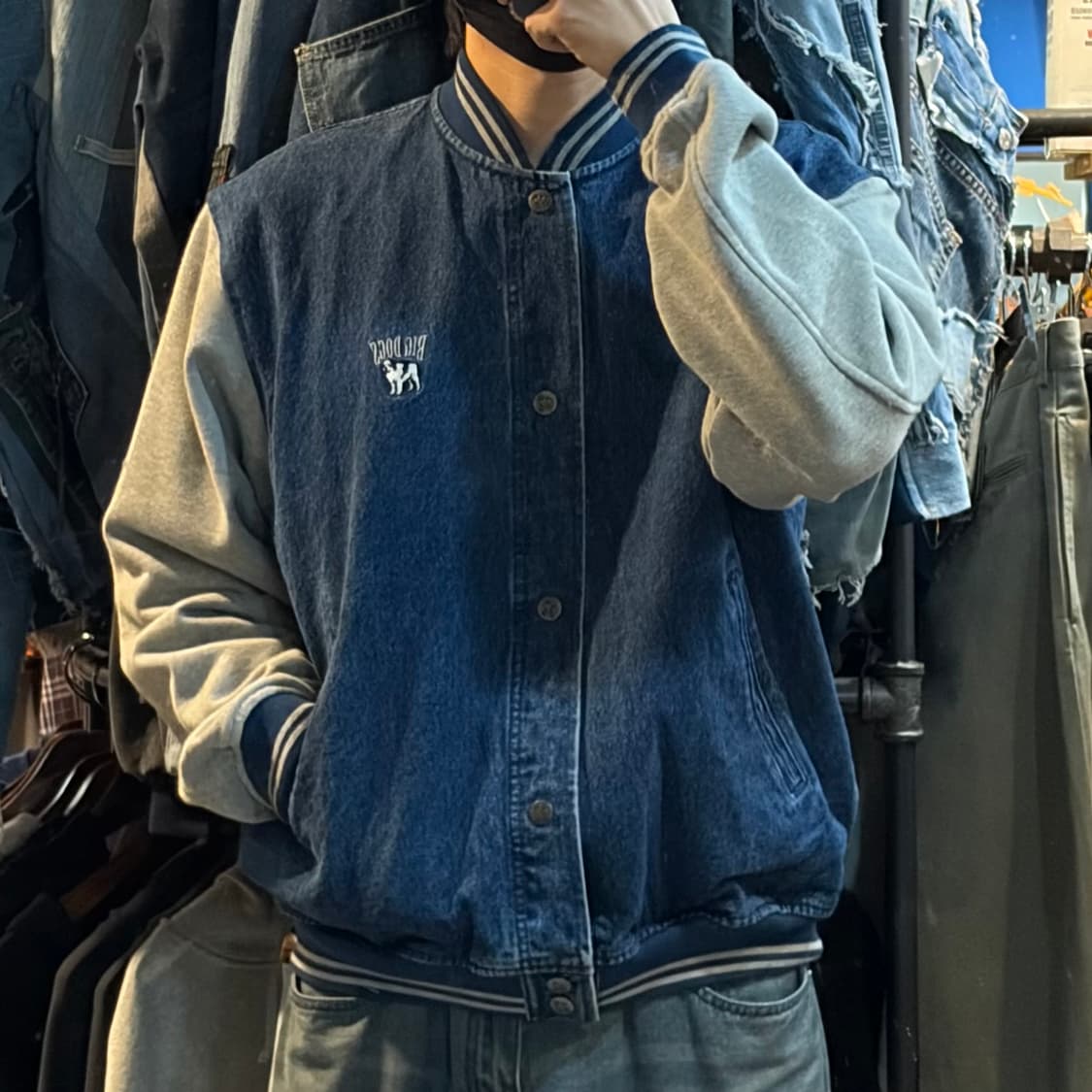 [NO.9] VTG 데님 바시티 자켓 상품이미지3