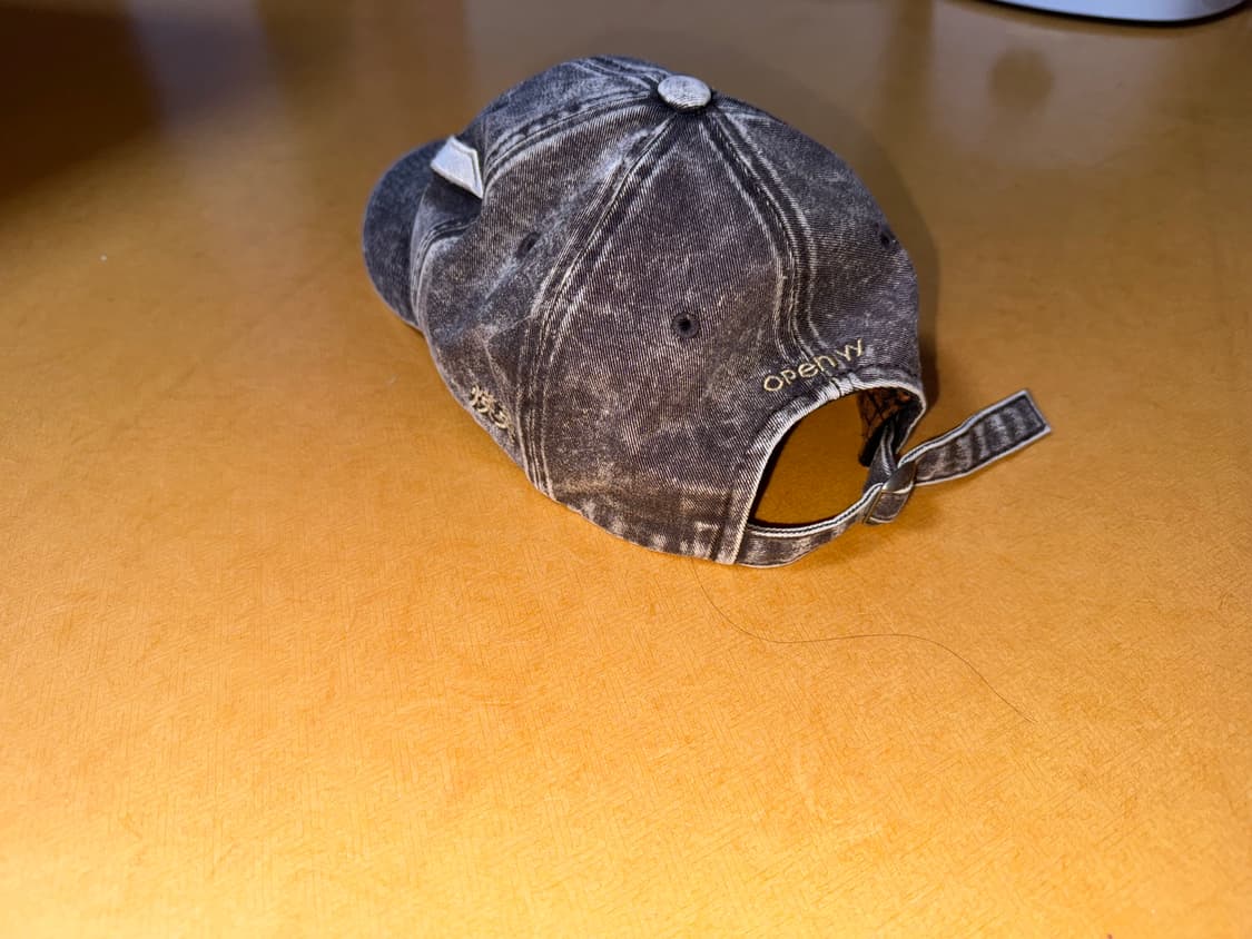 오픈와이와이 코튼 볼캡 브라운 상품이미지2