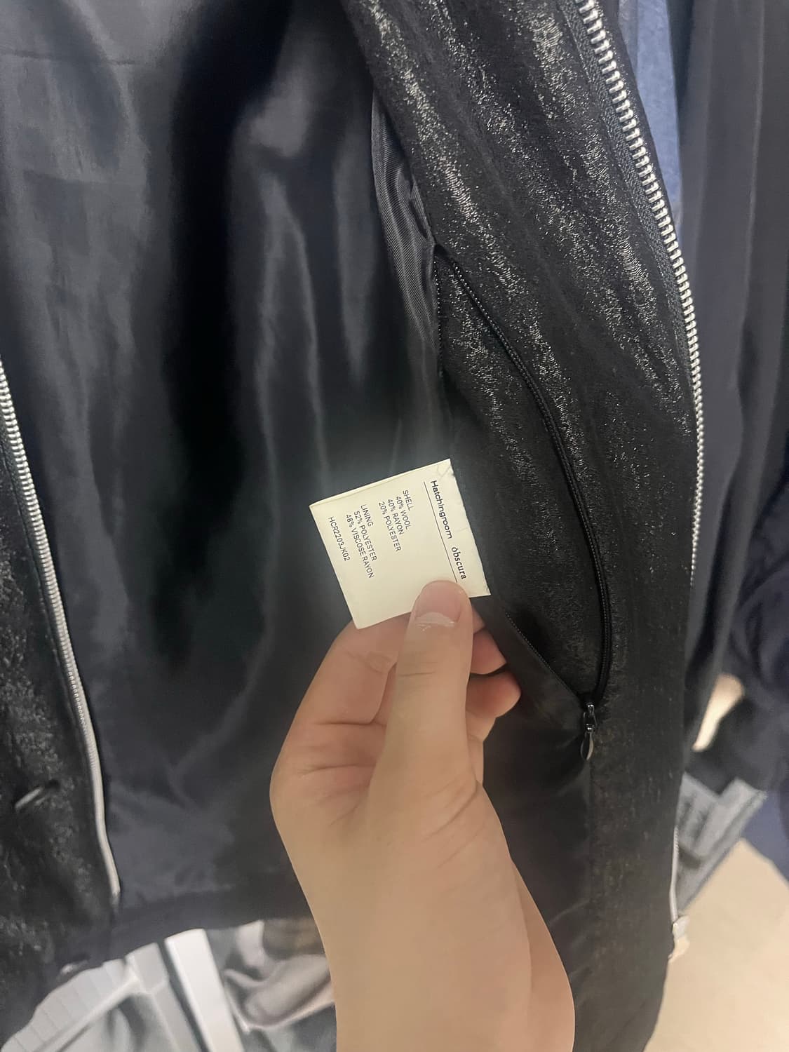 해칭룸 X 옵스큐라 드리즐러 자켓 2사이즈 상품이미지3