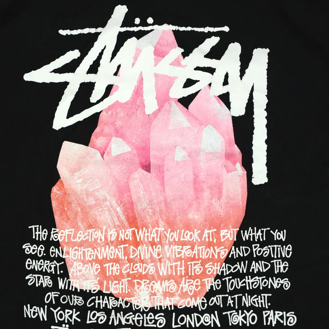 Stüssy International Crystal Graphic Tee 상품이미지1