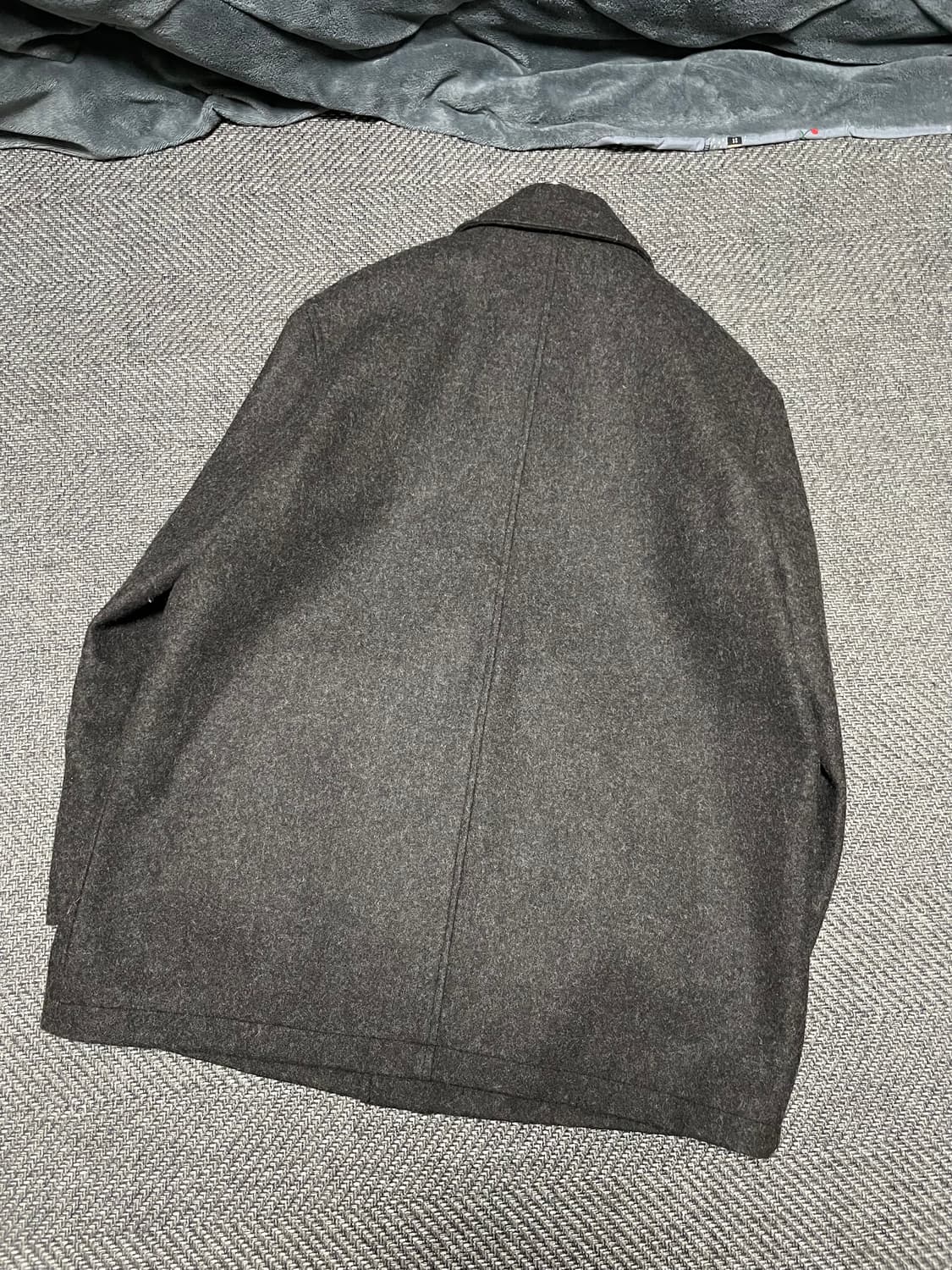 퍼렌 25aw 울카코트 멜란지브라운 1사이즈 상품이미지4