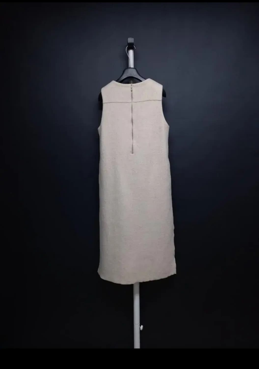 새 PENNY BLUE 페니블루 니트 롱 원피스 겸 베스트 상품이미지2