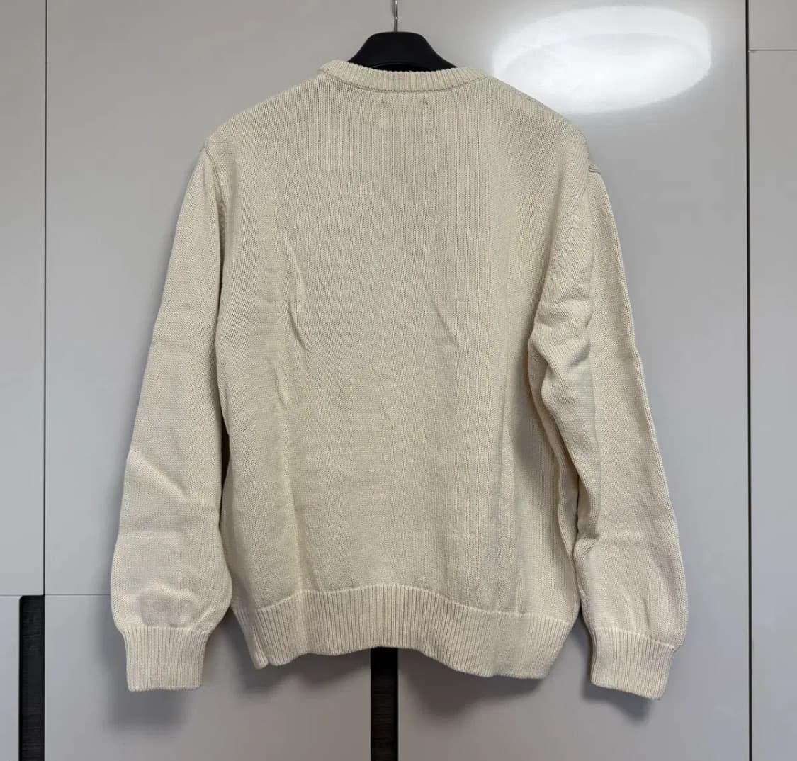 L) 스투시 컬리 니트 아이보리  상품이미지2