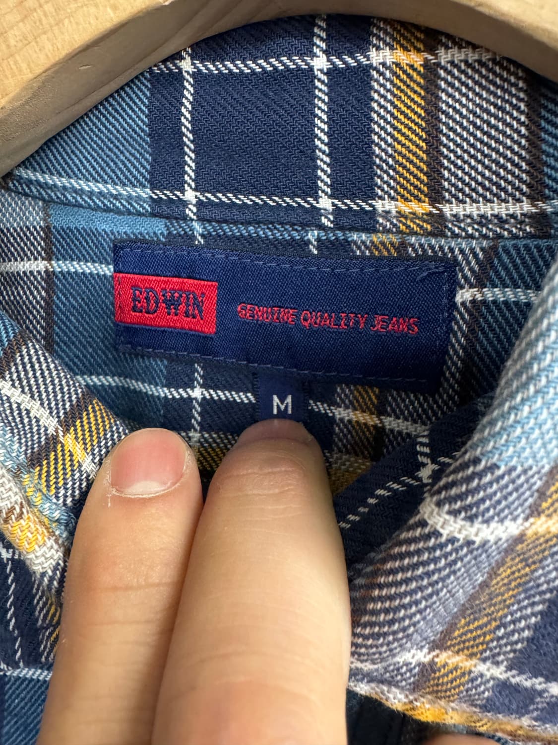 에드윈 빈티지 체크 셔츠 상품이미지3