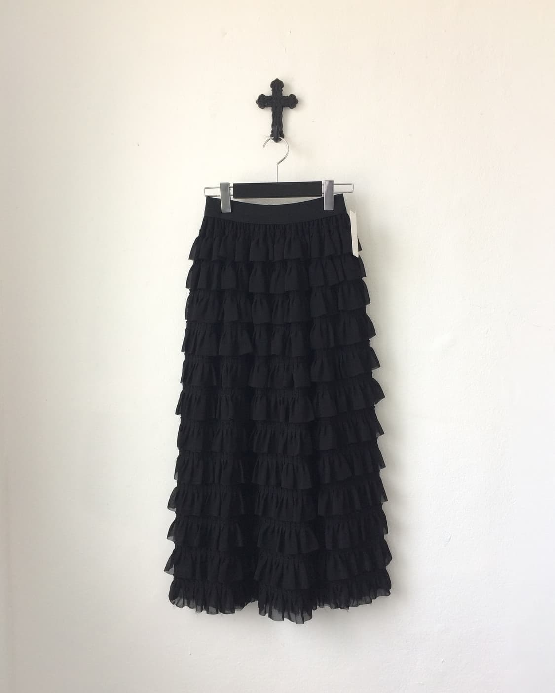 Frill layer long skirt 상품이미지3