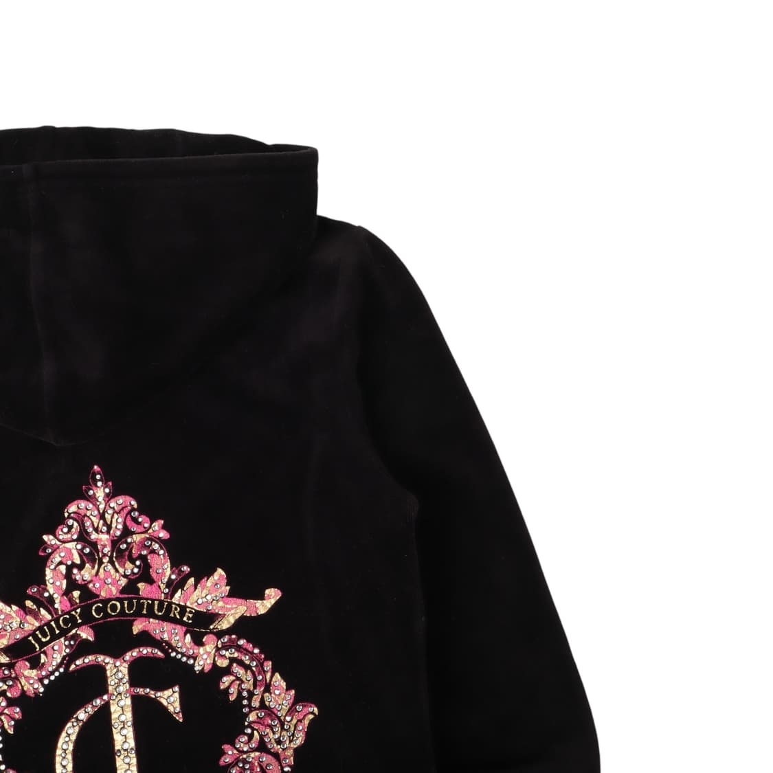 쥬시꾸뛰르 벨벳 벨루어 후드집업 상품이미지2