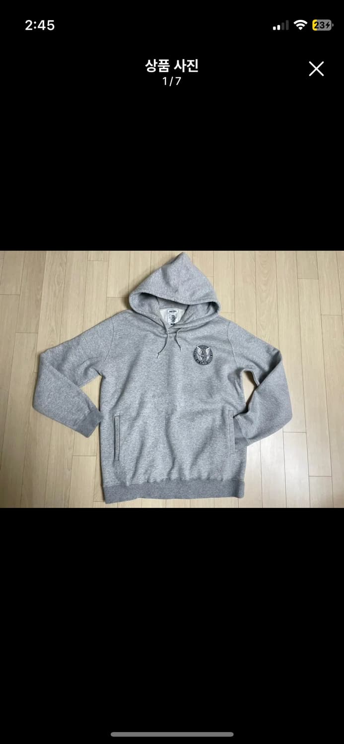 네이버후드 x 라츠 후드 그레이XL  상품이미지1