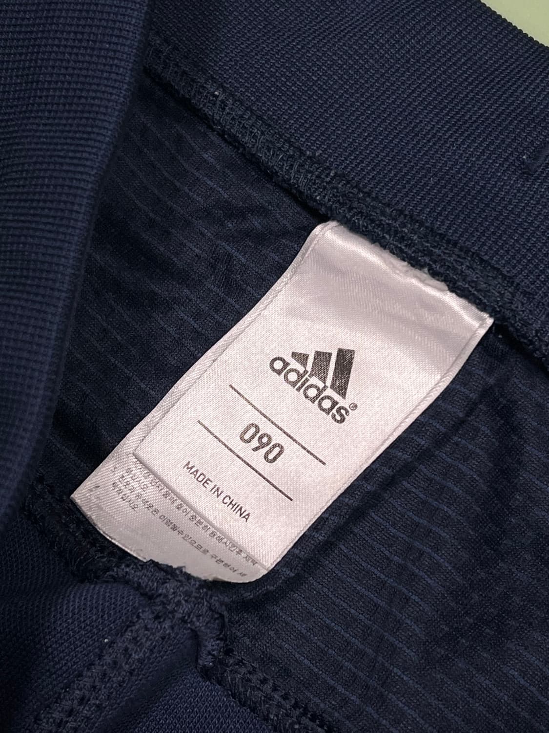 (90) 아디다스 우먼스 삼선 트랙 팬츠 네이비 상품이미지4