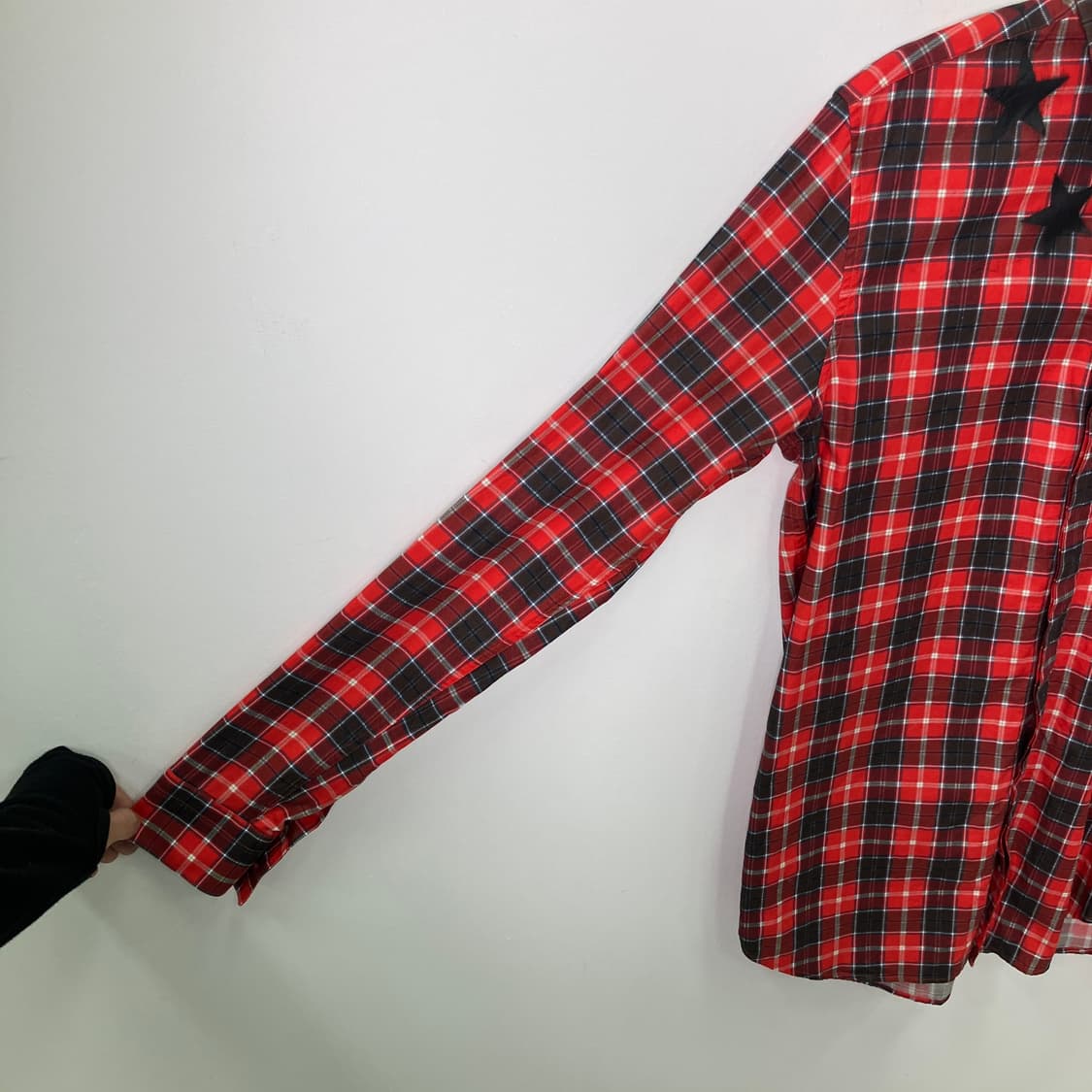 지방시 레드 스타 체크 셔츠 상품이미지5