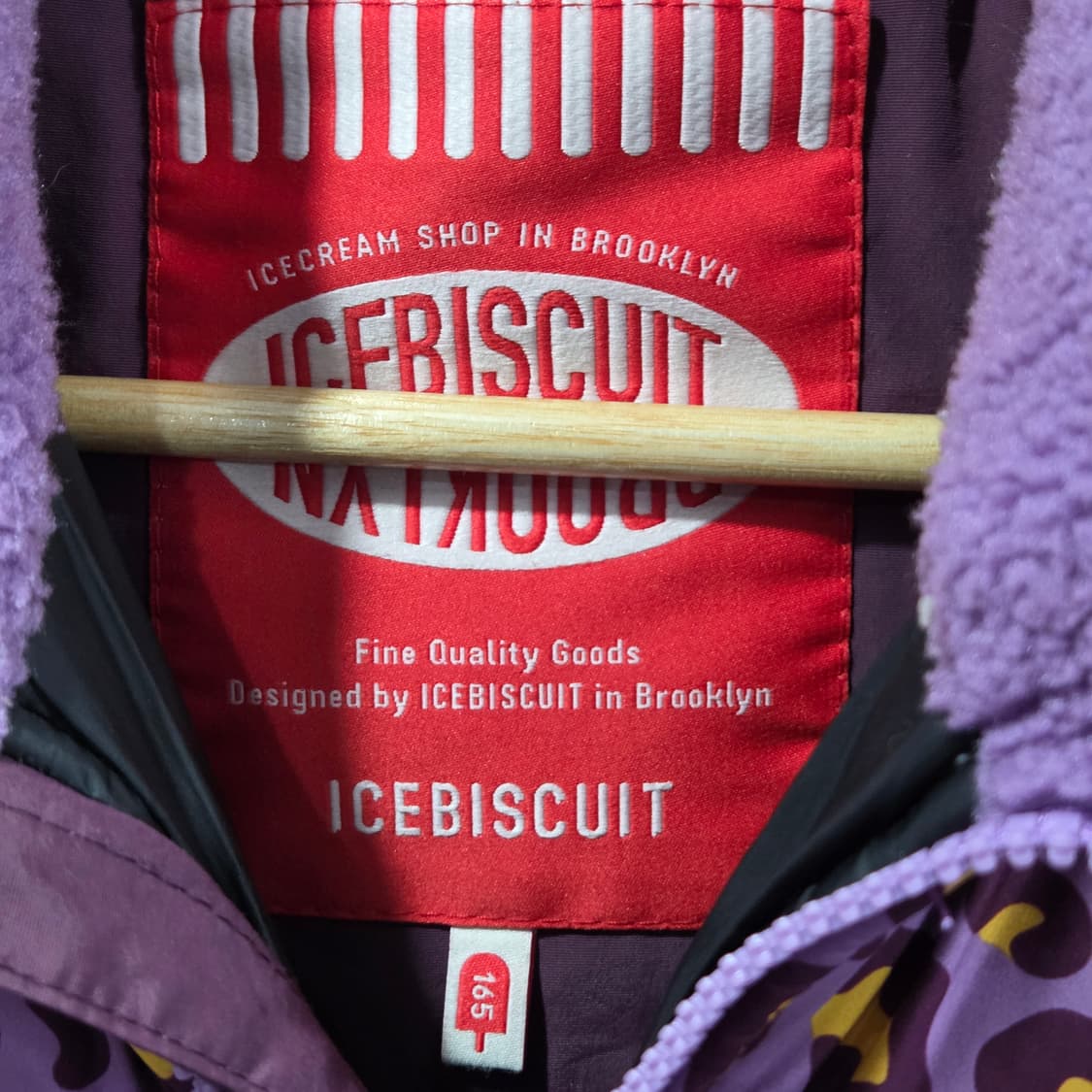 아이스비스킷 플리스 덕다운 패딩 165 상품이미지3