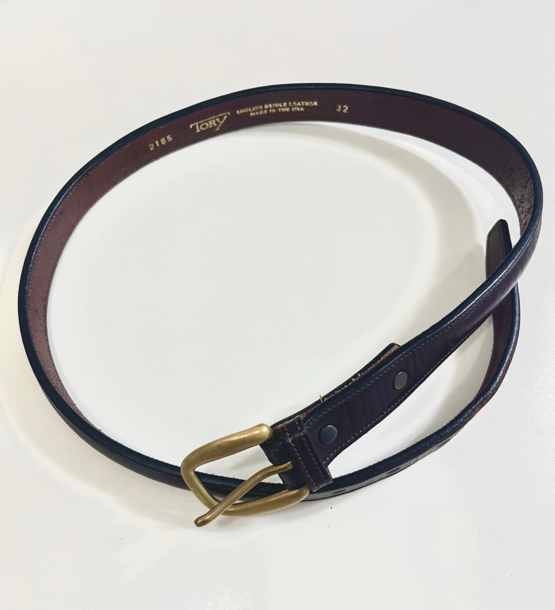 토리 레더 벨트 2.5cm u.s.a / 32 상품이미지2
