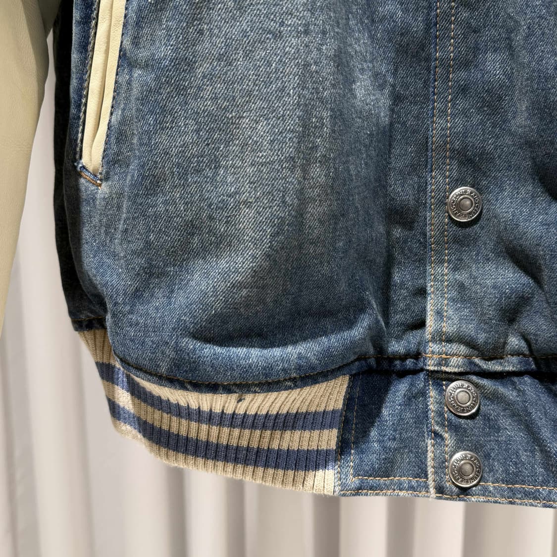 S / 셀린느 트레일 워시 데님 루즈 트리옹프 자켓 상품이미지4