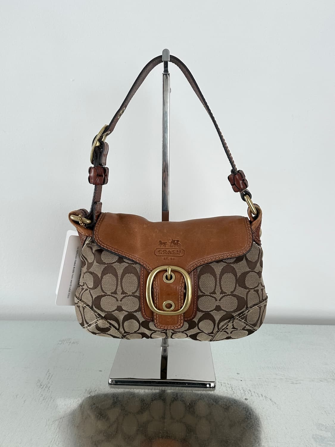 코치 자카드 버클 미니 호보백  상품이미지3