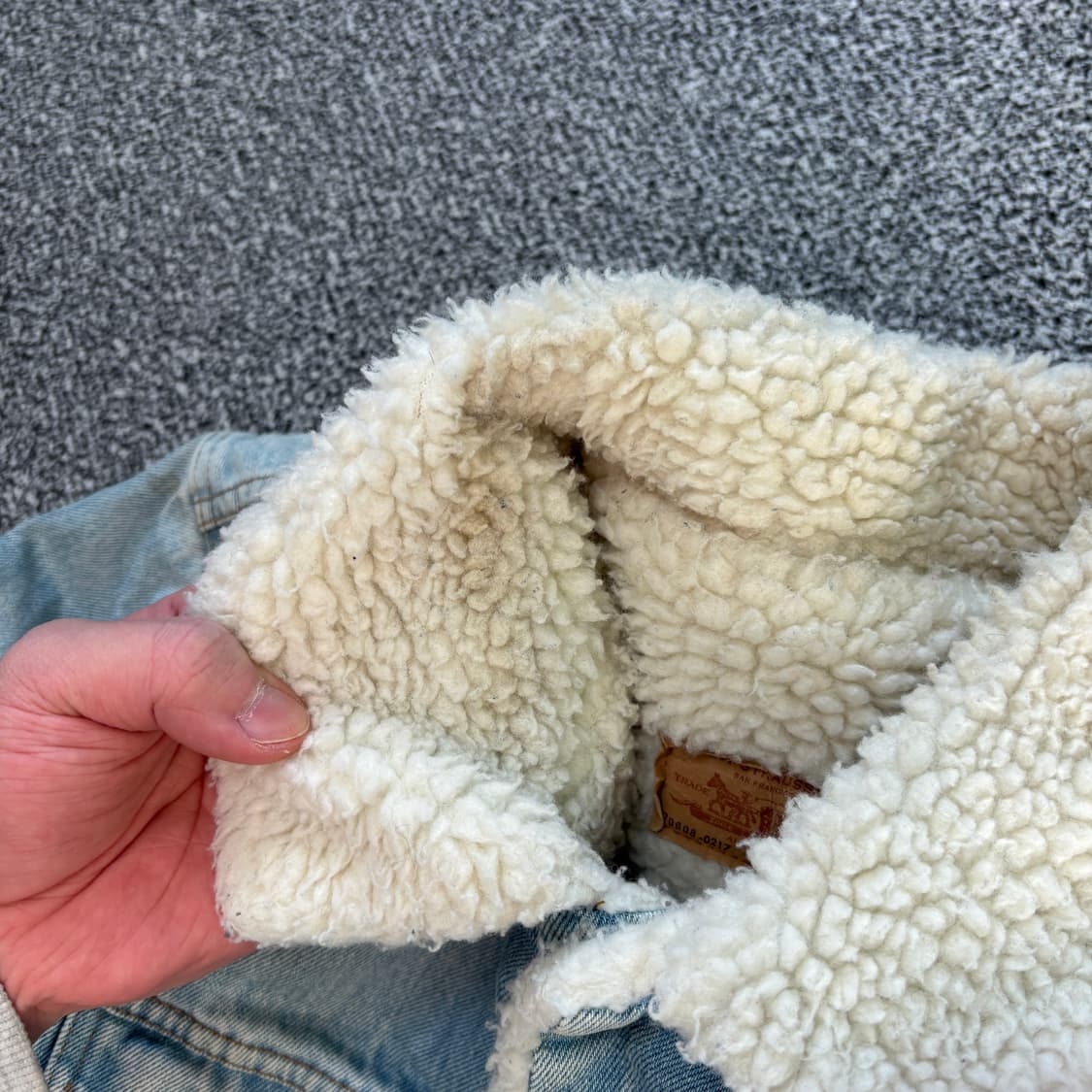 리바이스(Levi's) 80s 쉐르파 데님 트러커 자켓 (L) 상품이미지5