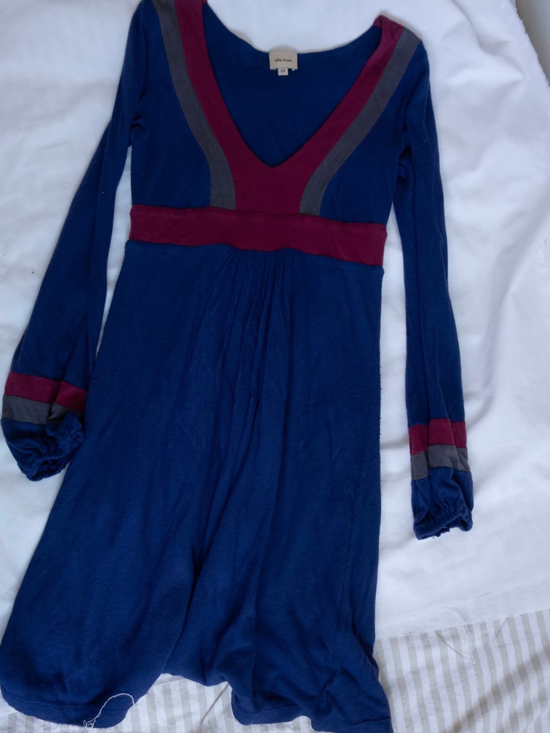 Color block puff long sleeve 상품이미지6