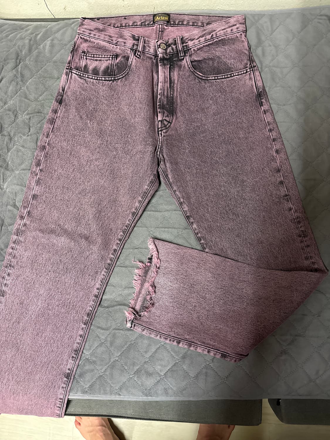 Aries Acid Wash Batten Jean 상품이미지1