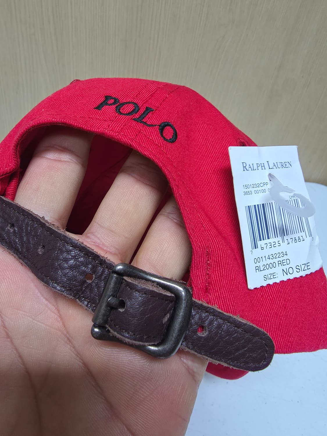 폴로 볼캡 미사용품  상품이미지3