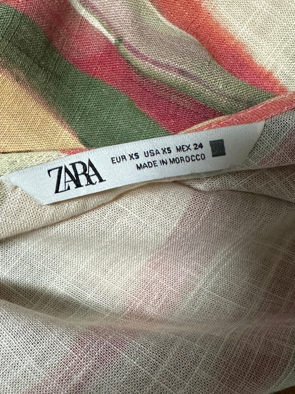 자라 린넨원피스 XS 상품이미지4