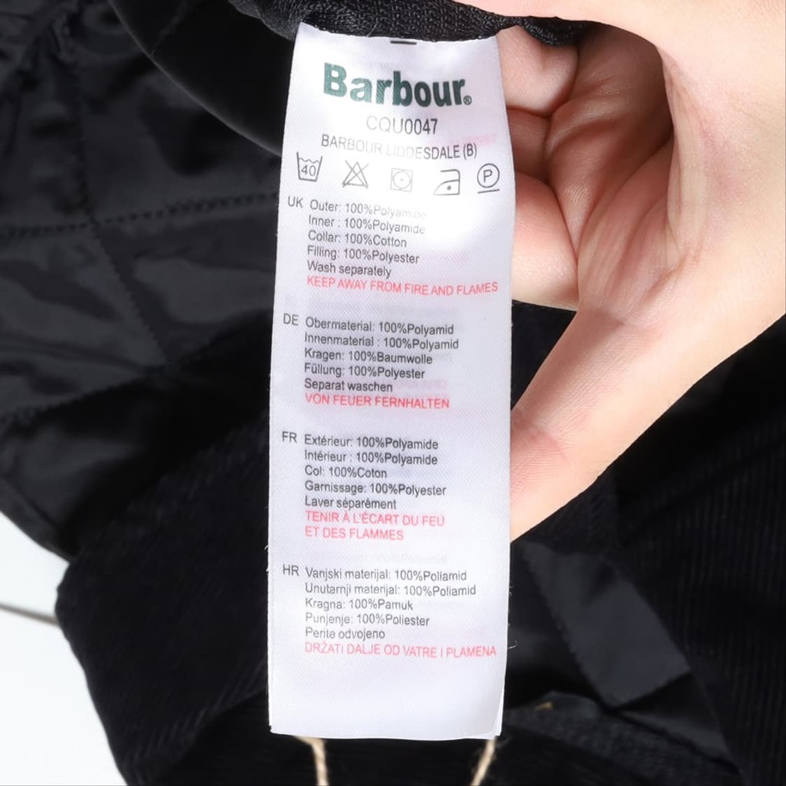 바버 Barbour Quilted Jacket
 상품이미지9