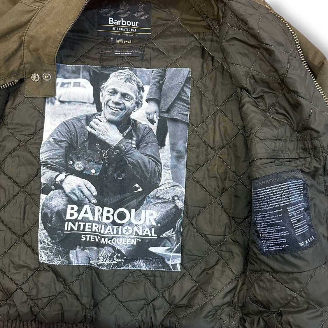 바버 스티브맥퀸 해링턴 자켓 상품이미지6